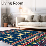 Enchanted Forest Prancing Deer Jubilee(Blue)