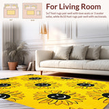 Playful Yellow Botanical Design(Yellow)