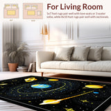 Cosmic Colorful Celestial Design(Black)