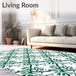 Enchanted Forest Canopy with Leafy Branch Network (Green) - ODIKA