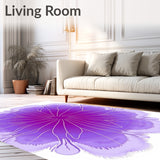 Dreamy Whisper Cascade Luxe Delicate Radiant Zen(Purple)