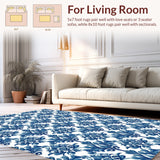 High Low Floral(Blue)