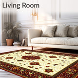 Vintage Abstract Area(Beige)