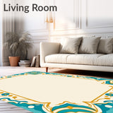 Marine Seashore Treasure Nautilus Shell Embellished(Teal)