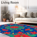 Poinsettia Bloom with Festive Botanical(Red)