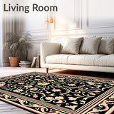 Tapestry Blossom Featuring Twisting Foliage(Black)