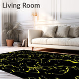 Mineral Artistic Statement Decorative Accent (Yellow)