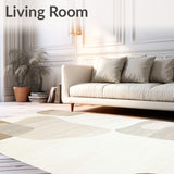 Non Slip Beige with Coral Velvet Plush Feel and Absorbent Surface(Beige)