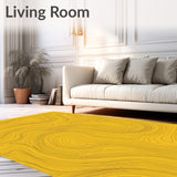 Marble Veined Swirl Stone Natural Gradient Sophisticated (Yellow)