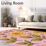 Vintage Botanical Garden Inspired Washroom(Pink)