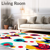 Retro Christmas Cat Illusion with Interlocking Lightbulb(Red)