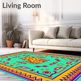 Shimmering Feline Snack Display With Flicker Mode(Turquoise)