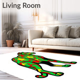 Playful Festive with Charred Cat and Sparkling Bulb(Green)