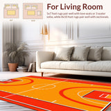 Contemporary Sports Motif(Orange)