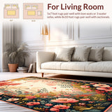 Cheerful Abstract Botanical(Red)