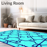 Tranquil Lattice Interwoven Junction (Blue) - ODIKA