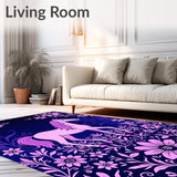 Enchanted Steed Blossom Valley Fantasy Illustration(Pink)