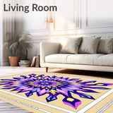 Celestial Aura Starburst Mosaic Design(Purple)