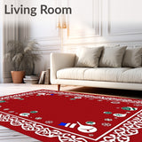 Merry Wintertime Jubilee Nostalgic Seasonal Statement(Red)