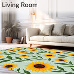 Enchanted Garden Blossom Abstract Artistic Sunflower (Yellow) - ODIKA