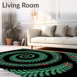 Enchanted Wreath Spiral Decorative Embellishment(Green)