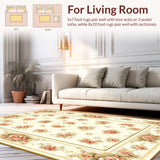 Delicate Cream Petal Motif(Beige)