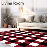 Gingham Buffalo Check Featuring Classic(Red)