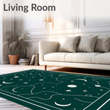 Celestial Wonderland Magical Astronomy Constellation Map(Green)