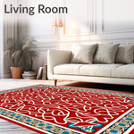 Artisan Bazaar Trellis Knot Inspired By Cultural Heritage (Red) - ODIKA