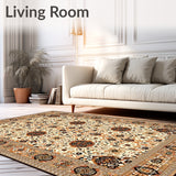 Artisan Round Jute Placemat Rustic Bohemian Design(Ivory)