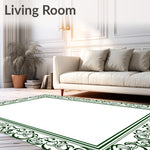 Heritage Scrollwork Inspired by Classical Lattice Motif (Green) - ODIKA