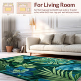 Eclectic Tropical Floral Motif(Blue)