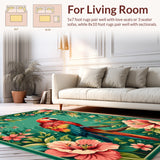 Artistic Floral Elegance Aesthetic(Red)