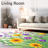 Artisan Crafted Meadow Bloom Handwoven(Yellow)