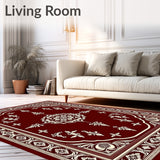 Luxurious Damask Vintage Heirloom(Red)