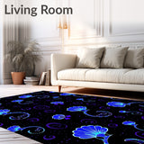 Celestial Night Fantasy Mermaid Tail Seashell Decorative(Black)