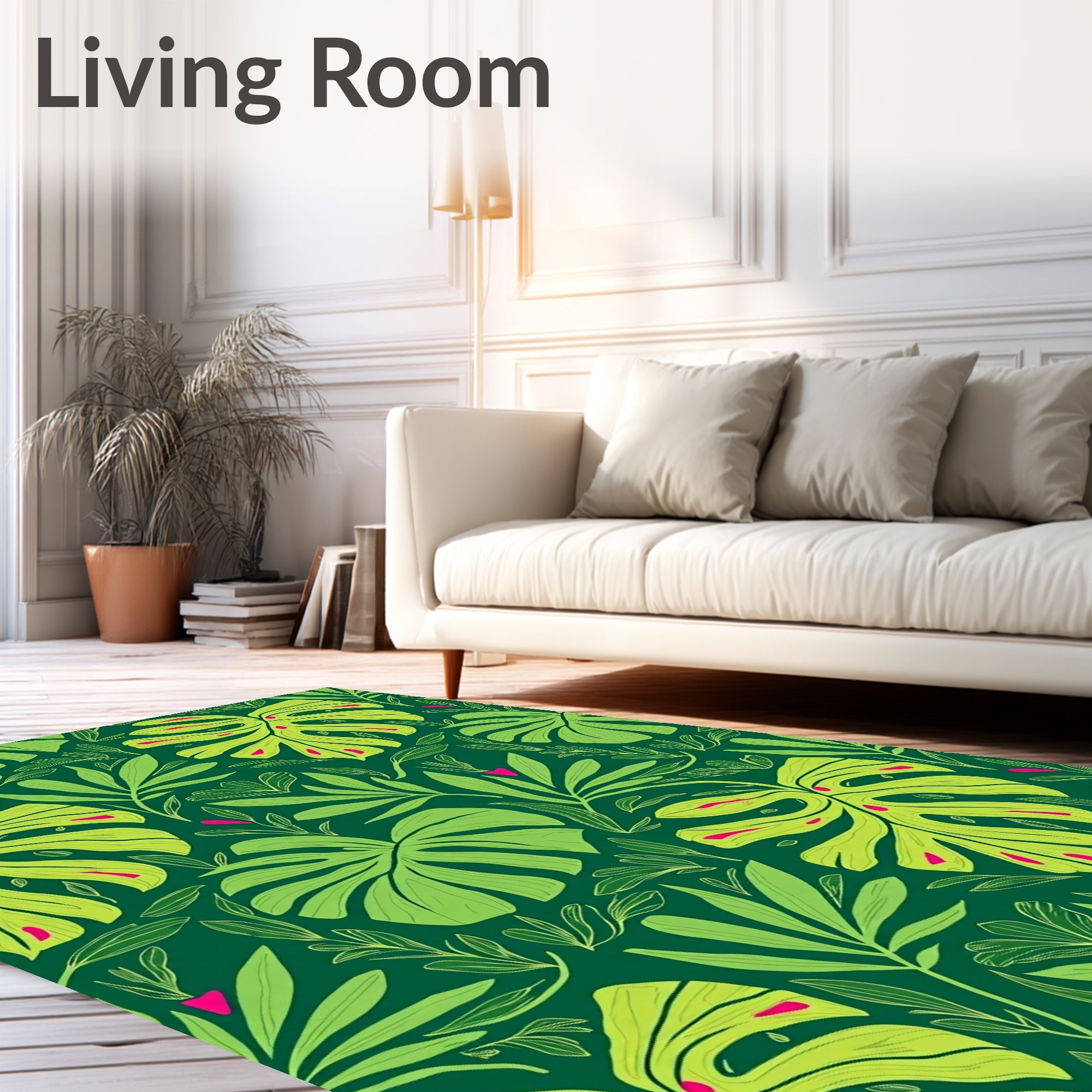 Exotic Rainforest Leaf Flourish Botanical (Green) - ODIKA