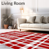 Nordic Winter Tartan Welcome(Red)