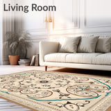 Vintage Medallion Scroll (Beige)