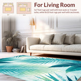 Exotic Lagoon Botanical Runner(Teal)