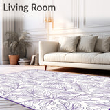 Enchanting Paisley Botanical Artisan Crafted Jewel(Purple)