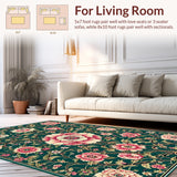 Elegant Botanical Flourish(Green)