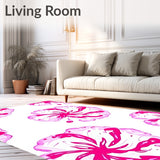 Swirling Cloud Abstract with Gradient Fade Design (Pink) - ODIKA