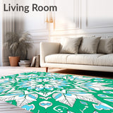 Arctic Floral Floor(Green)
