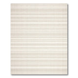 Beige Striped Rustic Farmhouse Area Rug