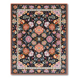 Vibrant Multi-Color Floral Persian Area Rug