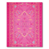 Vibrant Pink Southwestern Area Rug