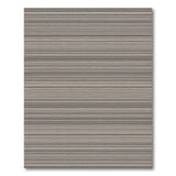 Modern Grey Striped Woven Geometric Modern Area Rug