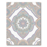 Pastel Mandala Boho Chic Area Rug