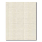 Beige Waffle Weave Textured Area Rug